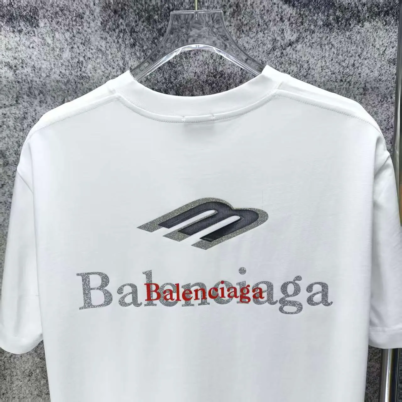 Bal* 2026 New Arrival logo t Same Style Size S M L XL XXL Black White